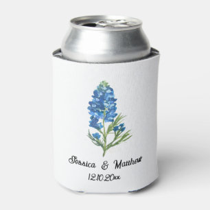 Rafraîchisseur Pour Canette Bluebonnets Texas Texan Mariage nature fleurie