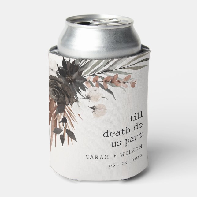Rafraîchisseur Pour Canette Boho Rustique rouille gothique Mariage botanique n (Can devant)