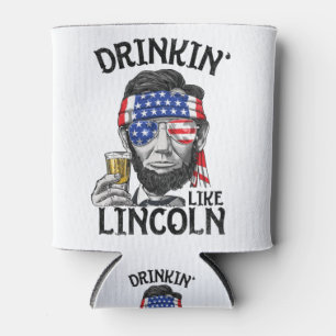 Rafraîchisseur Pour Canette Boire comme Lincoln 4 juillet pour les femmes