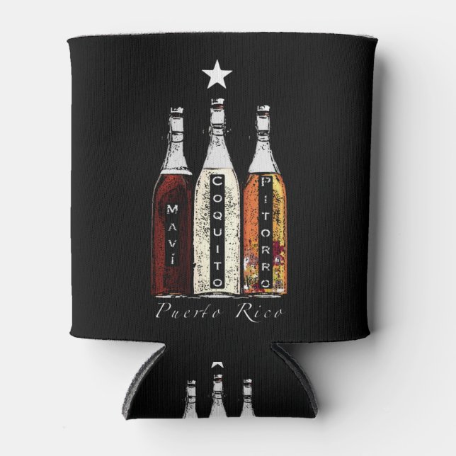 Rafraîchisseur Pour Canette Boissons traditionnelles Porto Rico (Devant)