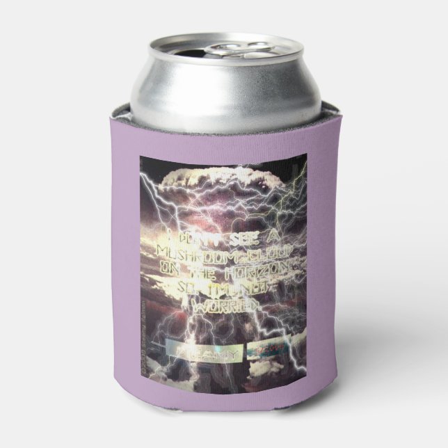 Rafraîchisseur Pour Canette Bombe atomique mauve peut refroidir (Can devant)