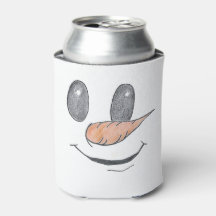 Bonhomme de neige mousse refroidisseur 