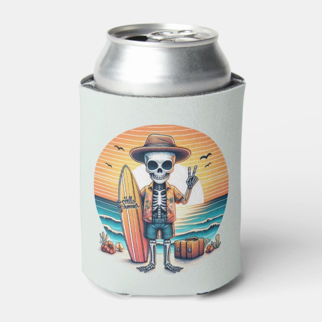 Rafraîchisseur Pour Canette Bonjour été - Surfer (Can devant)