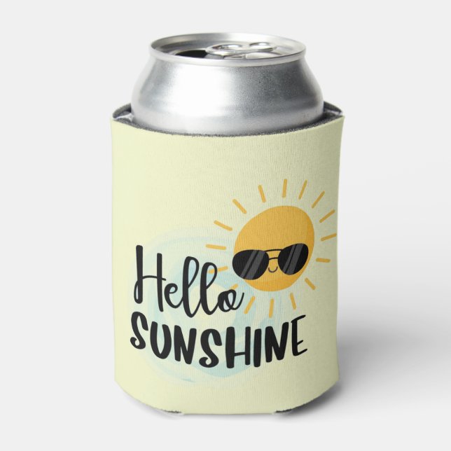 Rafraîchisseur Pour Canette Bonjour Sunshine (Can devant)