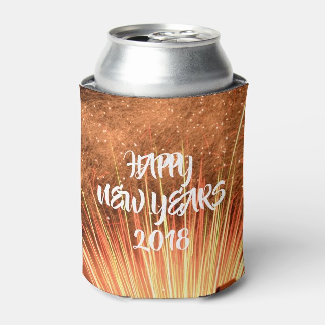 Rafraîchisseur Pour Canette Bonne année 2018 (Can devant)
