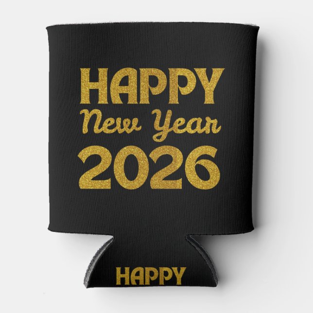 Rafraîchisseur Pour Canette Bonne année 2026 (Devant)