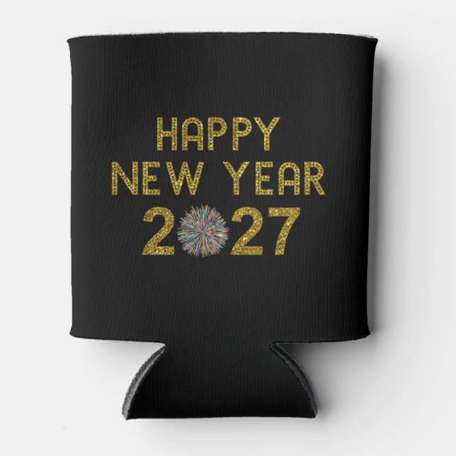 Rafraîchisseur Pour Canette Bonne année 2027 (Devant)