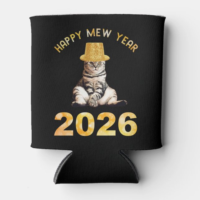 Rafraîchisseur Pour Canette Bonne année Mew 2026 (Devant)
