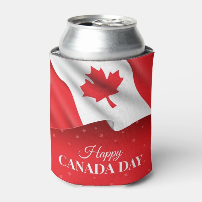 Rafraîchisseur Pour Canette Bonne fête du Canada (Can devant)