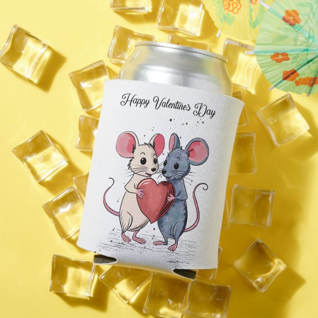 Rafraîchisseur Pour Canette Bonne Saint Valentin (Été in situ)