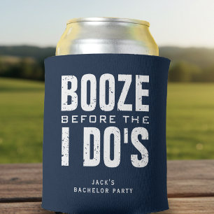 Rafraîchisseur Pour Canette Booze Before I Do's Enterrement de vie de garçon B