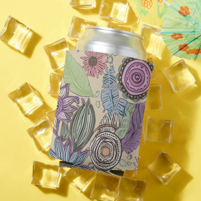 Rafraîchisseur Pour Canette Botanical Bliss (Été in situ)