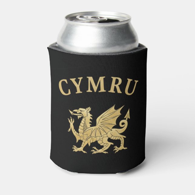 Rafraîchisseur Pour Canette Bouclier de Cymru (Can Dos)