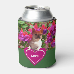 Rafraîchisseur Pour Canette Bouledogue français coeur Mère Bouledogue Français