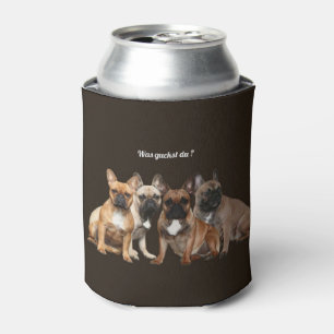Rafraîchisseur Pour Canette Bouledogue français famille de chiens 