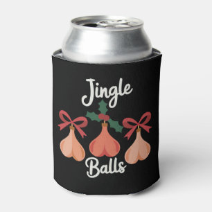 Rafraîchisseur Pour Canette Boules de Noël Humour Adulte Sarcasme Noël