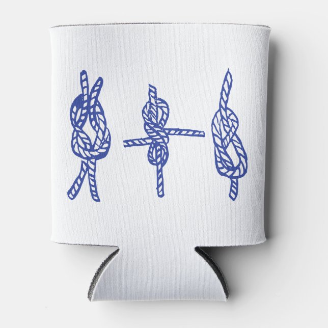 Rafraîchisseur Pour Canette Boutons bleus (Devant)