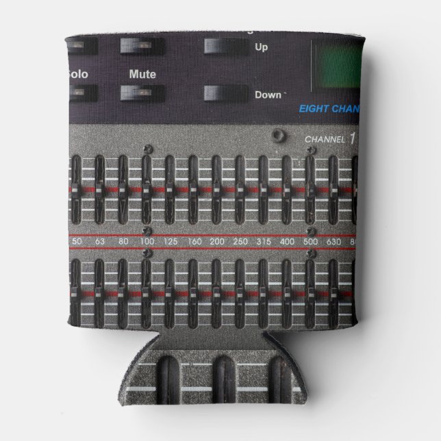 Rafraîchisseur Pour Canette Boutons de mixage audio Image. (Devant)