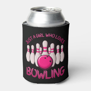 Rafraîchisseur Pour Canette Bowling Gift For Girls Women Bowling Game Bowlers