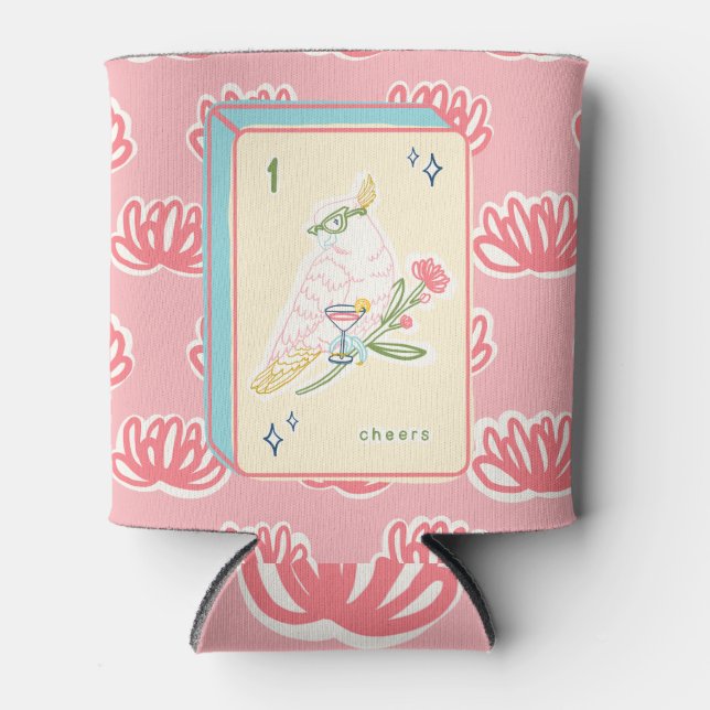 Rafraîchisseur Pour Canette Bravo à Bird Bam Mahjong Can Cooler (Devant)