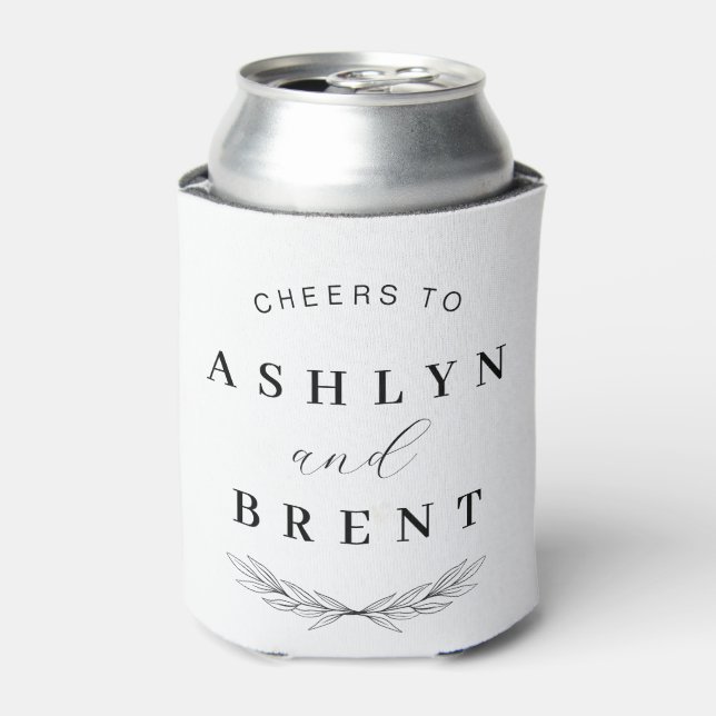 Rafraîchisseur Pour Canette Bravo au Mariage peut refroidir/Koozie (Can devant)