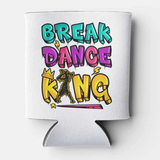 Rafraîchisseur Pour Canette Break Dance King (Devant)
