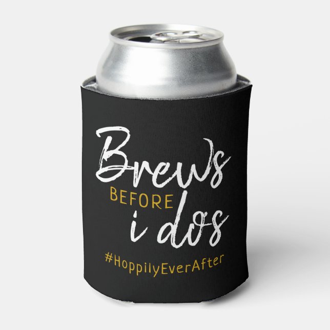 Rafraîchisseur Pour Canette Brews Before I Do's Co-Ed Wedding shower (Can devant)