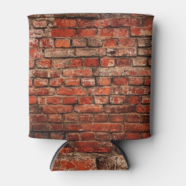 Rafraîchisseur Pour Canette Brick art, grunge texturé arrière - plan. (Devant)