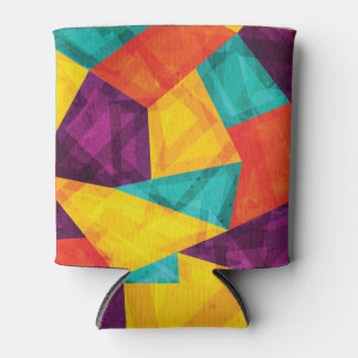 Rafraîchisseur Pour Canette Bright Mosaic Grunge Motif transparent