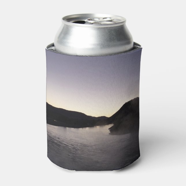 Rafraîchisseur Pour Canette Brouillard matinal sur la rivière Jackson à Grand  (Can devant)