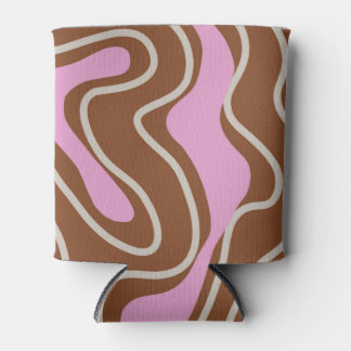 Rafraîchisseur Pour Canette Brown Boho en marbre rose Super Motif à liquide