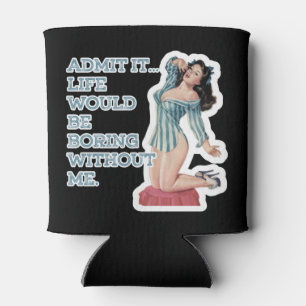 Rafraîchisseur Pour Canette Brunette Vintage rétro dans PJ's