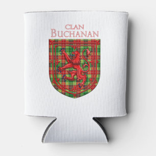 Rafraîchisseur Pour Canette Buchanan Tartan Scottish Plaid Lion Rampant