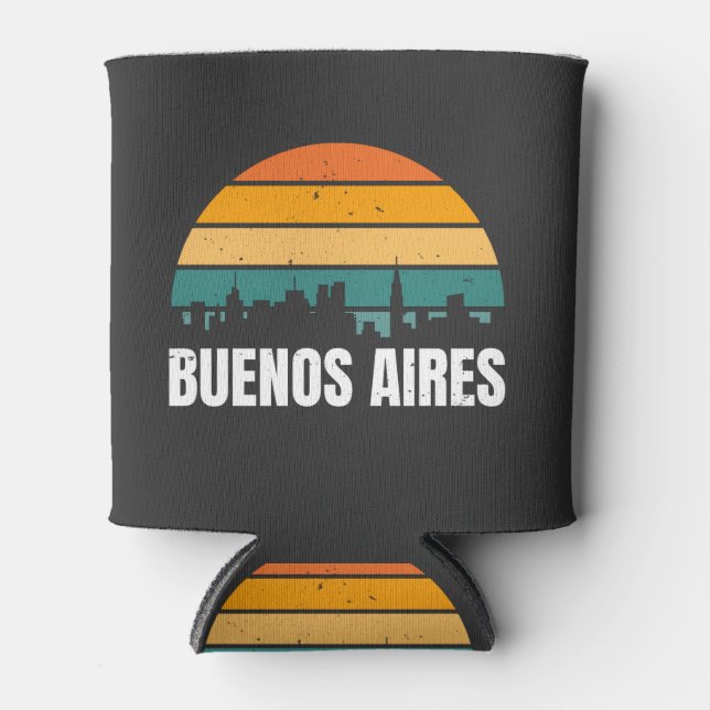 Rafraîchisseur Pour Canette Buenos Aires Rétro  (Devant)