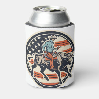 Rafraîchisseur Pour Canette Bull Rider Cowboy Can Cooler