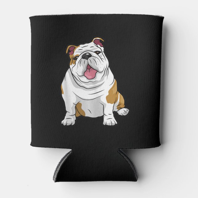 Rafraîchisseur Pour Canette Bulldogs anglais Awesome Funny Bulldog Pups Chiens (Devant)