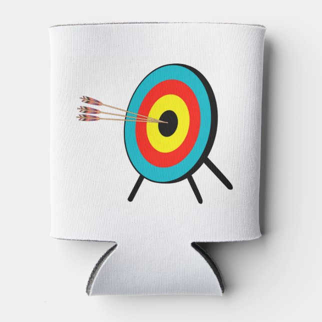 Rafraîchisseur Pour Canette Bullseye à trois flèche (Devant)