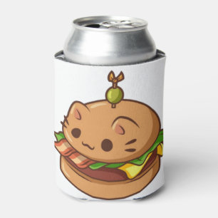 Rafraîchisseur Pour Canette Burger de chat 2