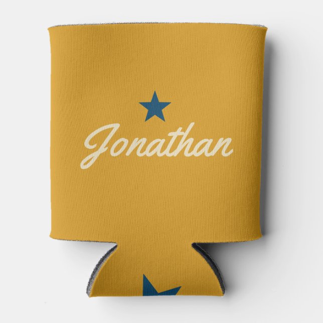 Rafraîchisseur Pour Canette Burnt Buttercup Vintage BL Star Signature (Devant)