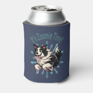 Rafraîchisseur Pour Canette C’est Zoomie Time Border Collie