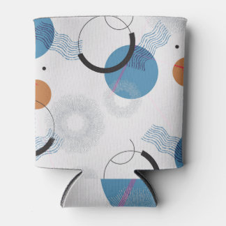 Rafraîchisseur Pour Canette Cactus colorés : Motif mignon et sans couture