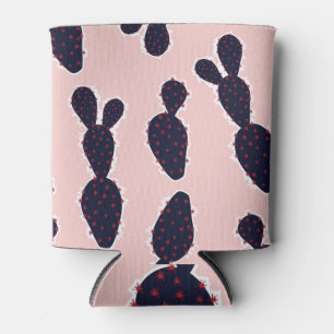 Rafraîchisseur Pour Canette Cactus Cuteness : Motifs pastel doux