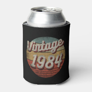 RAFRAÎCHISSEUR  POUR CANETTE CADEAU D'ANNIVERSAIRE FEMMES HOMMES 1984 VINTAGE