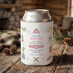 Rafraîchisseur Pour Canette Cadeau de fête de Bachelorette de Camp Bach Wilder