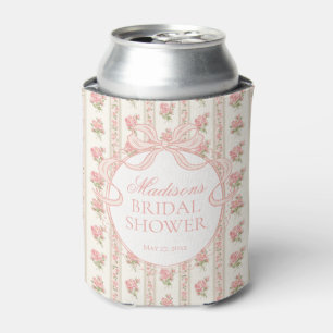 Rafraîchisseur Pour Canette Cadeau de Fête de Fiançailles Floral Fantaisie Pêc