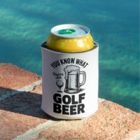 Cadeau de golfeur de bière drôle de golf humour de