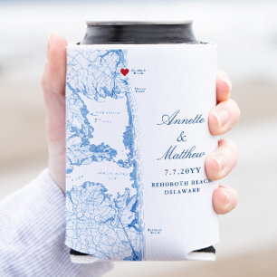 Rafraîchisseur Pour Canette Cadeau de mariage boisson Rehoboth Beach Delaware