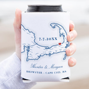 Rafraîchisseur Pour Canette Cadeau de mariage Ocean Edge Resort Cape Cod