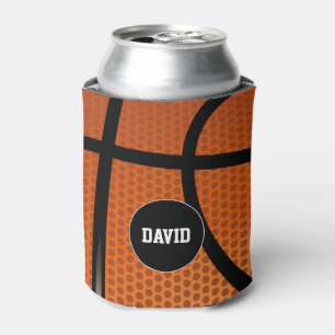 Rafraîchisseur Pour Canette Cadeau de sport de la texture de basket-ball de