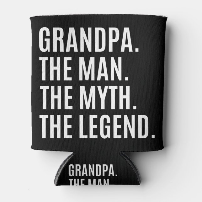 Rafraîchisseur Pour Canette Cadeau grand-père/grand-père (Devant)